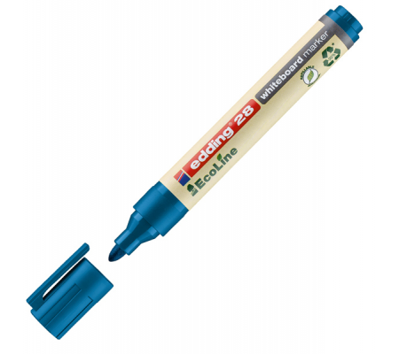 Marcatore per lavagne bianche 28 EcoLine - punta conica - 1,5 - 3 mm - blu - Edding - E-28003 - 4004764918201 - DMwebShop