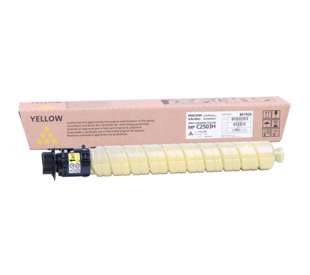 Toner - giallo - 9500 pagine - Ricoh - 841926 - 4961311886683 - DMwebShop