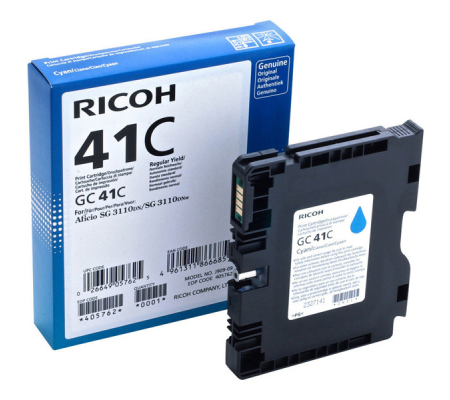 Toner - ciano - 2200 pagine - Ricoh - 405762 - 4961311866685 - DMwebShop