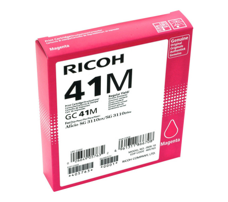 Toner - magenta - 2200 pagine - Ricoh - 405763 - 4961311866708 - DMwebShop