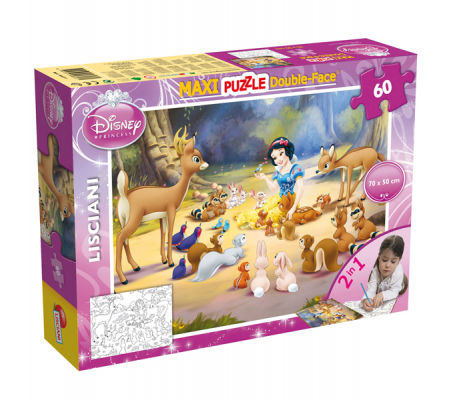 Puzzle df supermaxi 60 snow white - Lisciani - 46577. - 8008324046577 - DMwebShop