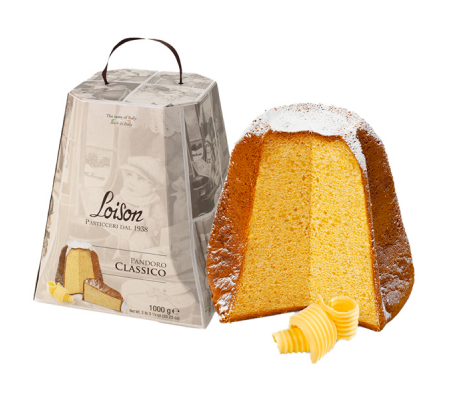 Pandoro Classico - Linea Tuttigiorni - in astuccio - 1000 gr - Loison - 903 - 0110799729000534 - DMwebShop