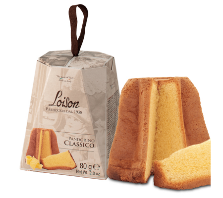 Pandorino Classico Artigianale - Linea Mignon - in astuccio - dolce tradizionale - 80 gr - Loison - 910 - 0110799729011615 - DMwebShop