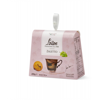 Biscotti al burro Zaletto - 200 gr - Loison - 1004A - 799729006096 - DMwebShop