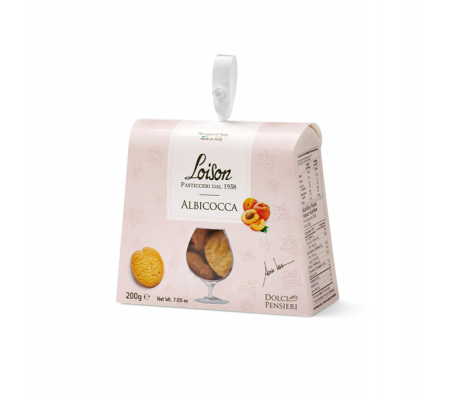 Biscotti al burro Albicocca - 200 gr - Loison - 1101A - 799729011779 - DMwebShop