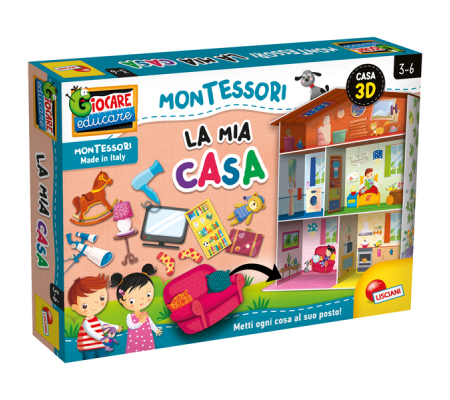 La mia casa Montessori Maxi - Lisciani - 95162. - 8008324095162 - DMwebShop