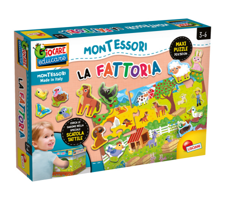 La fattoria Montessori Maxi - Lisciani - 95179. - 8008324095179 - DMwebShop