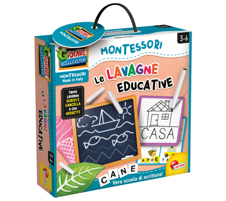 Le lavagne educative Montessori - Lisciani - 89093. - 8008324089093 - DMwebShop