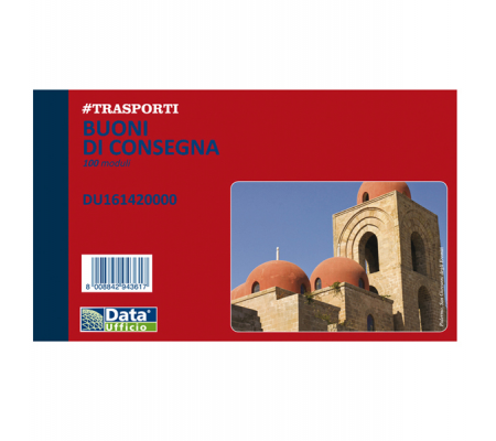 Blocco buoni consegna - 100 x 176 mm - 100 fogli - Data Ufficio - DU161420000 - 8008842943617 - DMwebShop