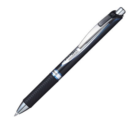 Roller a scatto Energel XM Permanent - punta 0,7 mm - blu - Pentel - BLP77-CX - 884851019875 - DMwebShop