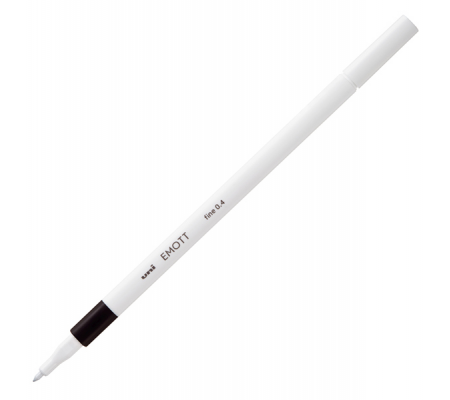 Fineliner Emott - tratto 0,4 mm - nero - Uni Mitsubishi - M PEM-SY N - 4902778241257 - DMwebShop