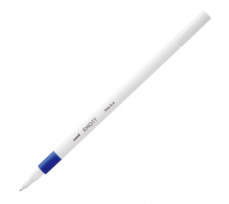 Fineliner Emott - tratto 0,4 mm - blu - Uni Mitsubishi - M PEM-SY B - 4902778241301 - DMwebShop