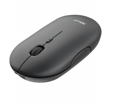 Mouse Puck - ultrasottile - wireless - ricaricabile - nero - Trust - 24059 - 8713439240597 - DMwebShop