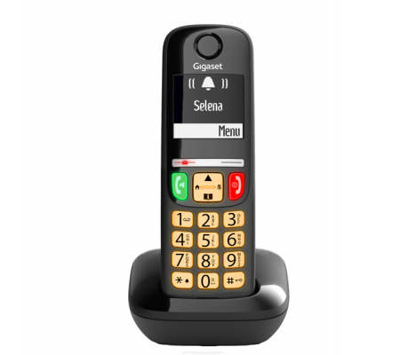 Telefono cordless Gigaset - nero - Panasonic - 531812121 - 4250366865096 - DMwebShop