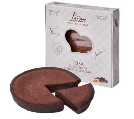 Torta Tosa - cioccolato e caramello salato - 300 gr - Loison - 580 - 799729016064 - DMwebShop