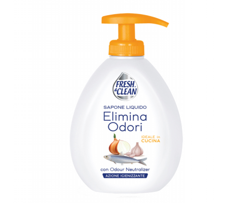 Sapone Gel - liquido - elimina odori - 300 ml - FreshClean - 7-1199 - 8002340006515 - DMwebShop