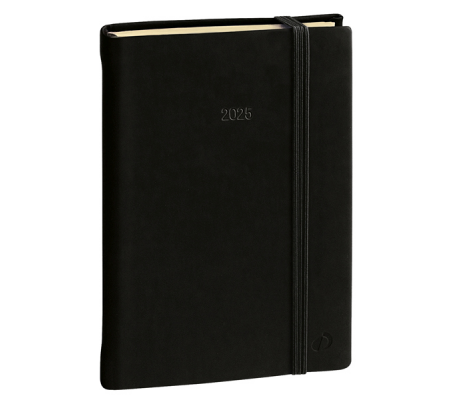 Agenda giornaliera Daily Pocket Prestige Silk 2025 - 8,5 x 13 cm - nero - Quo Vadis - 617014Q - 3371010486922 - DMwebShop