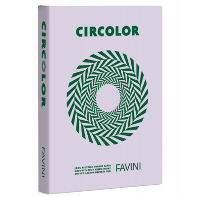 Carta Circolor - A4 - 80 gr - lilla - conf. 500 fogli - Favini - A719524 - 8007057622041 - DMwebShop