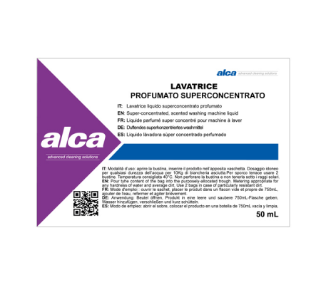 Lavatrice Linea Monodose - bustina da 50 ml - Alca - ALC1045 - 8032937570785 - DMwebShop