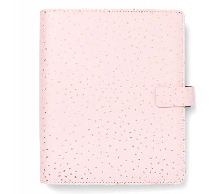 Organiser Confetti - f.to A5 - 233 x 217 x 46 mm - con cinturino - rosa - Filofax - 22-028736 - 5059145473953 - DMwebShop