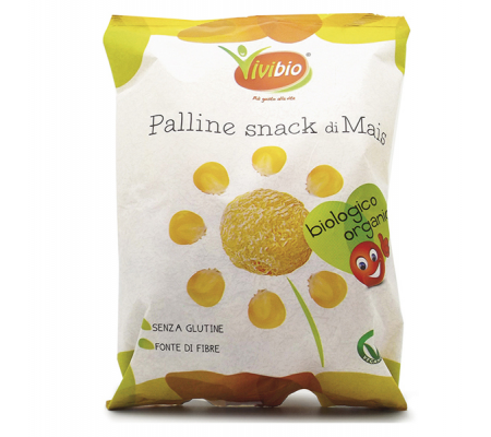 Palline snack - di mais - 40 gr - Vivibio - 0310571 - 18032077011114 - DMwebShop