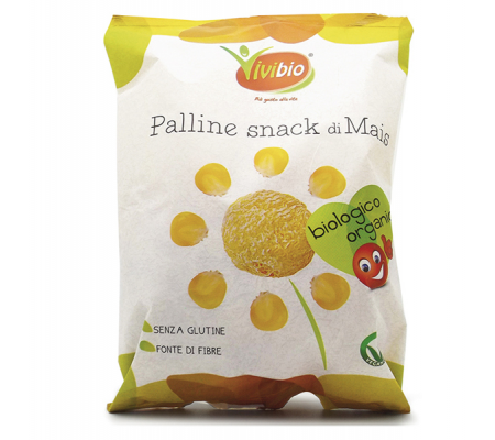 Palline snack - di mais - 40 gr - Vivibio - 0310571 - 250423 - DMwebShop