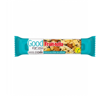 Barretta Good For You - di frutta secca - cocco e fave di cacao - 36 gr - Fruitella - 09397100 - 80847571 - DMwebShop