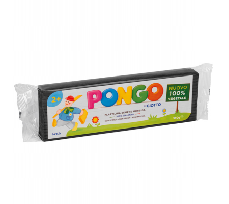 Pasta Pongo - panetto 350 gr - nero - Giotto - F603505 - 8000144007974 - DMwebShop