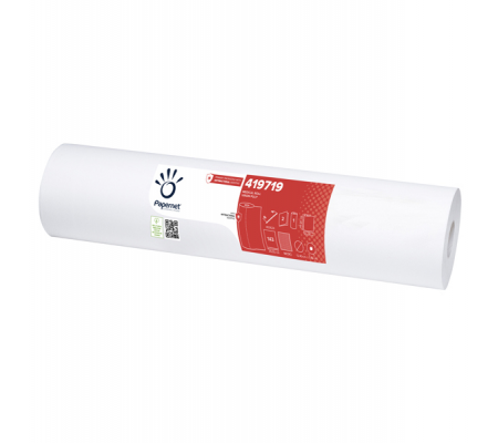 Lenzuolino Medico Defend Tech - in rotolo - 49,2 cm x 50 mt - bianco - Papernet - 419719 - 8024929297190 - DMwebShop