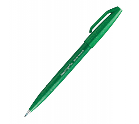 Pennarello Brush Sign Pen - verde - Pentel - SES15C-D - 4902506287083 - DMwebShop