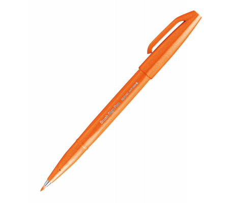 Pennarello Brush Sign Pen - arancio - Pentel - SES15C-F - 4902506287106 - DMwebShop