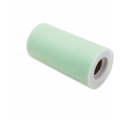 Tulle in rotolo - 12,5 cm x 25 mt - acqua marina - Big Party - 85064 - DMwebShop