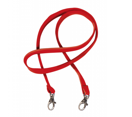 Cordoncino Pass M - raso - lunghezza 85 cm - rosso - conf. 50 pezzi - Sei Rota - 62008212 - DMwebShop