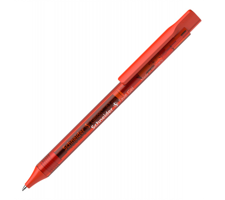 Penna gel Fave a scatto - punta 0,7 mm - rosso - Schneider - P101102 - 4004675159304 - DMwebShop