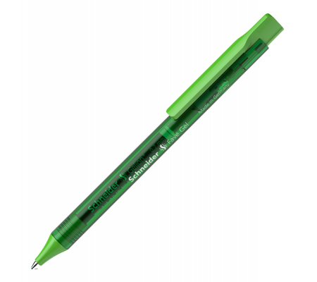 Penna gel Fave a scatto - punta 0,7 mm - verde - Schneider - P101104 - 4004675159366 - DMwebShop