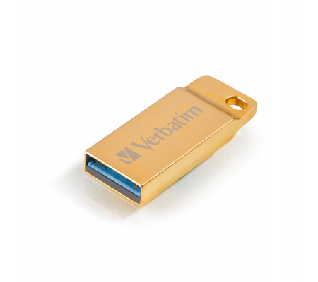 Memoria USB 3.0 - Metal Executive Drive - Oro - 64 Gb - Verbatim - 99106 - 023942991069 - DMwebShop