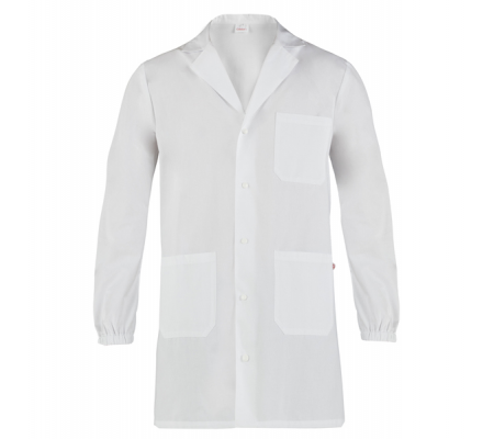 Camice ospedaliero Mike - da uomo - taglia S - bianco - Giblor's - Q3R00247-C01-S - 8056149338469 - DMwebShop