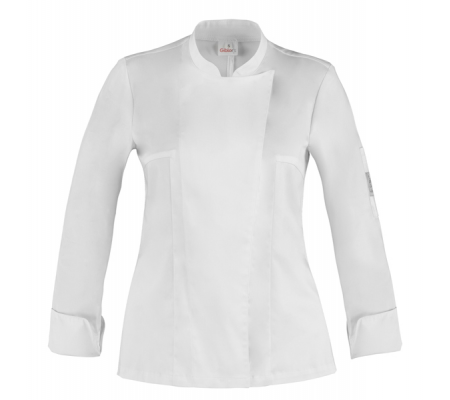 Giacca da Chef Celine - da donna - taglia S - bianco - Giblor's - Q8G00188-C01-S - DMwebShop