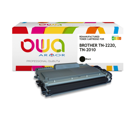 Toner - per Brother - nero - TN-2220 - TN-2010 - 2600 pagine - Armor - K15417OW - 3112539605575 - DMwebShop