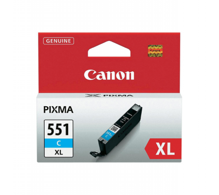 Serbatoio inchiostro - ciano - CLI-551XLC - 660 pagine - Canon - 6444B001 - 4960999904931 - DMwebShop