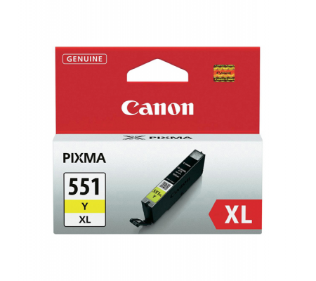 Serbatoio inchiostro - giallo - CLI-551XLY - 660 pagine - Canon - 6446B001 - 4960999904917 - DMwebShop