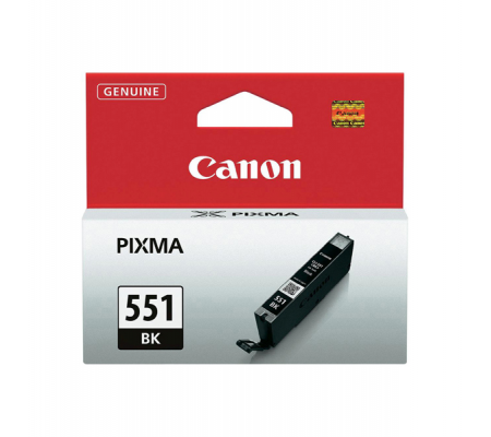 Serbatoio originale inchiostro - nero - CLI-551BK - 495 pagine - Canon - 6508B001 - 4960999905235 - DMwebShop