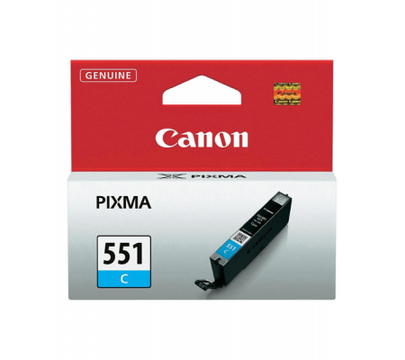 Serbatoio originale inchiostro - ciano - CLI-551C - 300 pagine - Canon - 6509B001 - 4960999905556 - DMwebShop