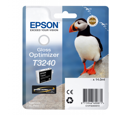 Cartuccia originale inchiostro - gloss optimizer - Epson T3240 - 14 ml - Epson - C13T32404010 - 8715946600871 - DMwebShop