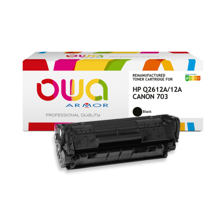 Toner - per Hp - nero - Q2612A - 2000 pagine - Armor - K11997OW - 3112539604059 - DMwebShop