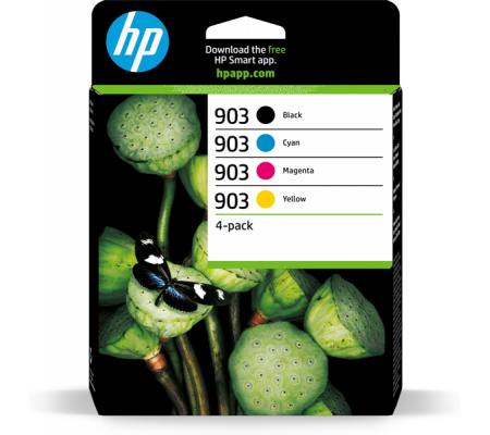 Multipack Cartucce Originale - HP 903 - Confezione 4 cartucce - Hp - 6ZC73AE - 195122352271 - DMwebShop