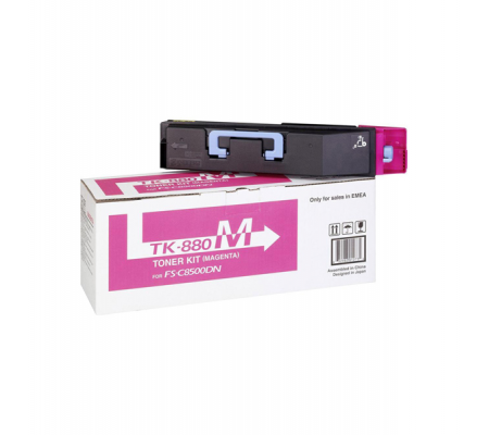 Toner - magenta - TK-880M - 18000 pagine - Kyocera-mita - 1T02KABNL0 - 632983017081 - DMwebShop