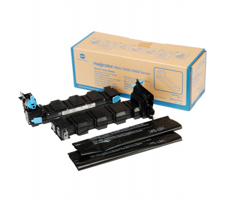 Scatola 2 vaschette recupero Toner - C-M-Y 9000 pag-K 36000 pagine - Konica-minolta - A06X0Y0 - 4538462005951 - DMwebShop