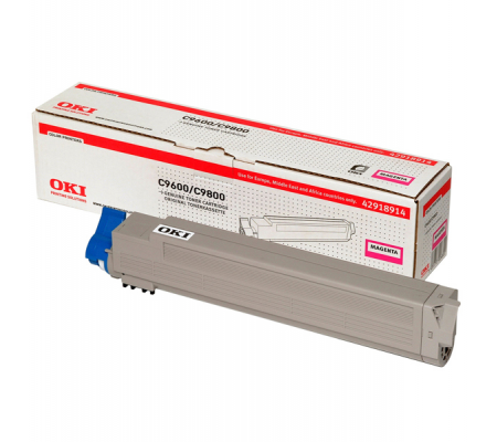 Toner - magenta - C9600 C9800 - 15000 pagine - Oki - 42918914 - 5031713026822 - DMwebShop