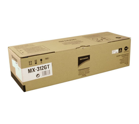 Toner - nero - 25000 pagine - Sharp - MX312GT - 4974019637365 - DMwebShop